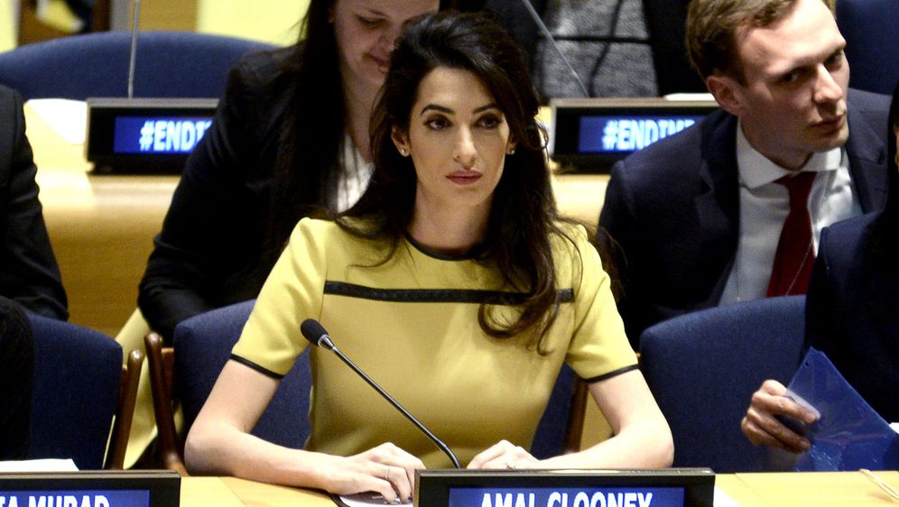 Amal Clooney na zasjedanju UN-a