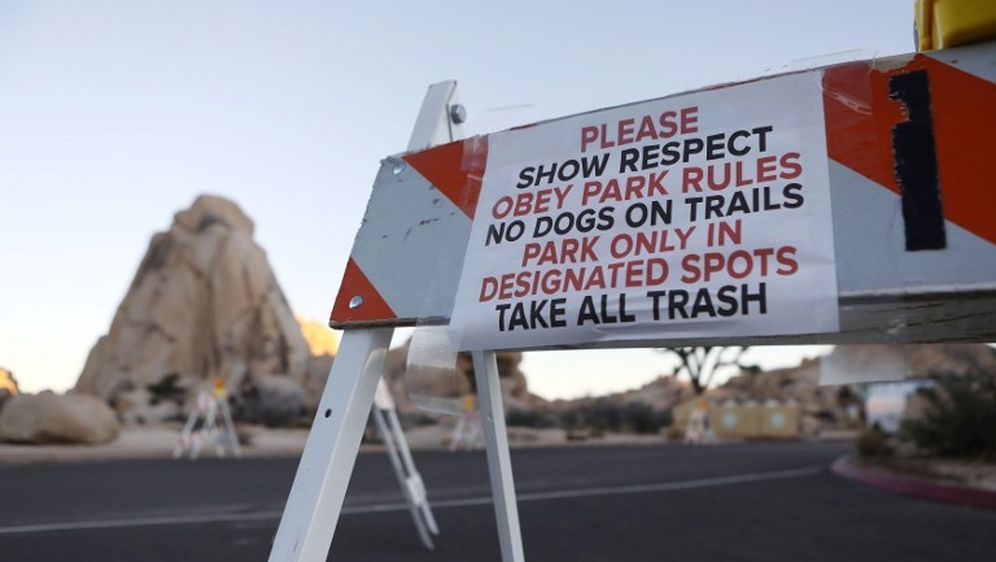 Neki nacionalni parkovi u SAD-u su zatvoreni zbog premalo osoblja koje ne radi zbog blokade. Nacionalni park Joshua Tree u Kaliforniji (Foto: AFP) - 2