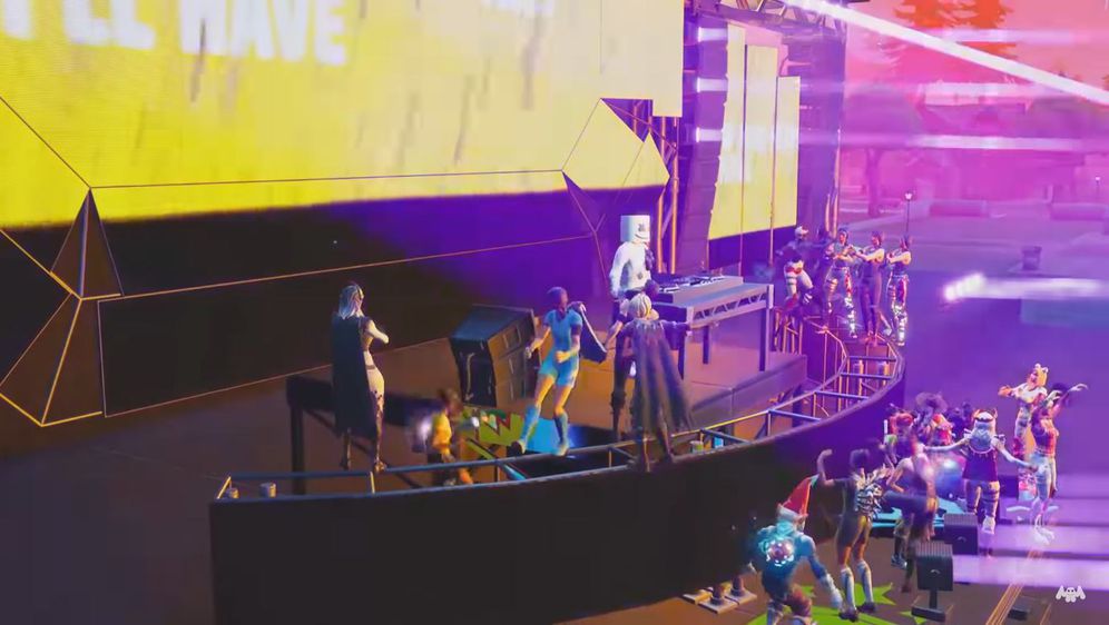 Marshmellov koncert u Fortniteu (Foto: Screenshot/YouTube)