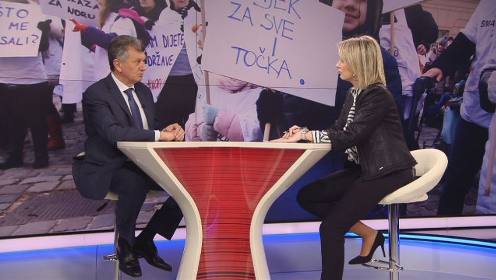 Ministar zdravstva Milan Kujundžić i Sabina Tandara Knezović (Foto: Dnevnik.hr)