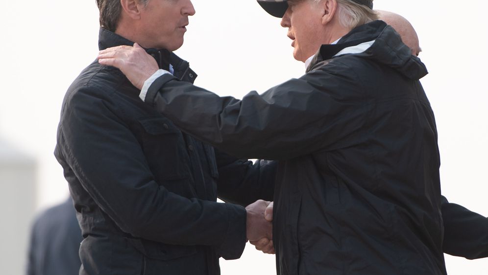 Gavin Newsom i Donald Trump (Foto: AFP)