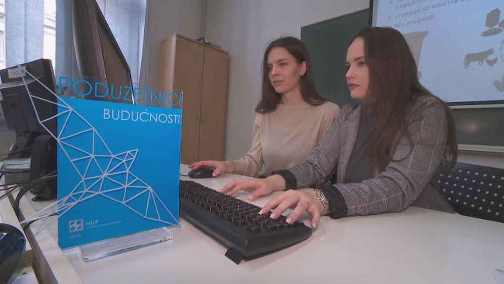 Učenice poduzetnice koje je nagradio HUP