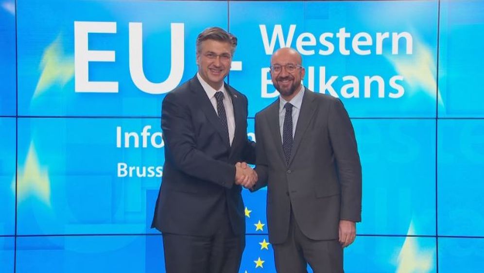 Andrej Plenković na summitu u EU