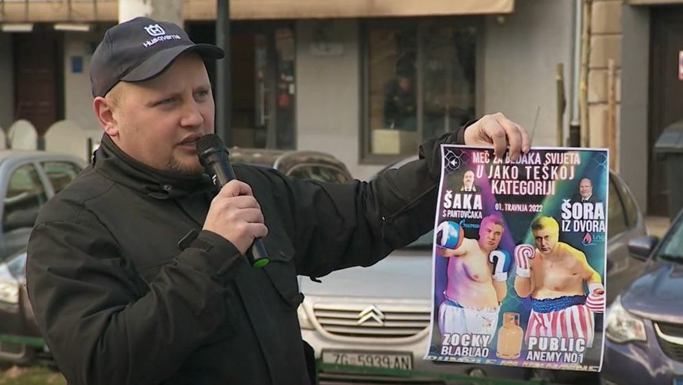 Prosvjed protiv vlasti u Zagrebu - 5