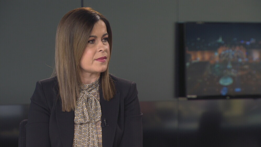 Josipa Krajinović u studiju Dnevnika Nove TV - 2
