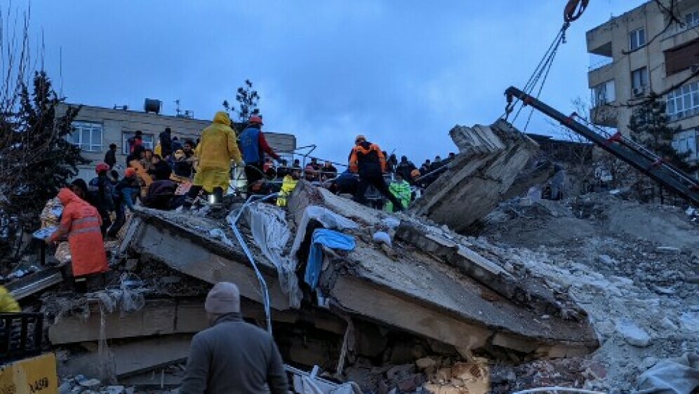 Spašavanje žrtava potresa u Turskoj