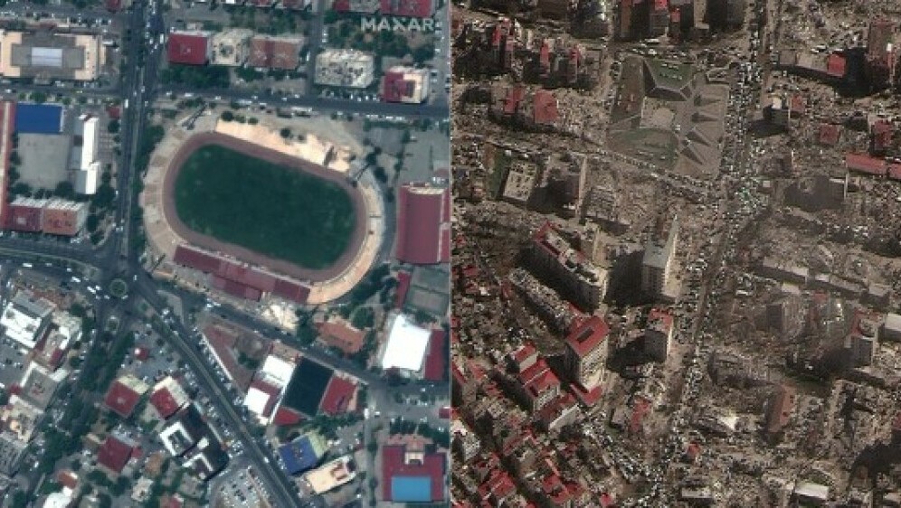Satelitske snimke prije i nakon potresa u Turskoj - 8
