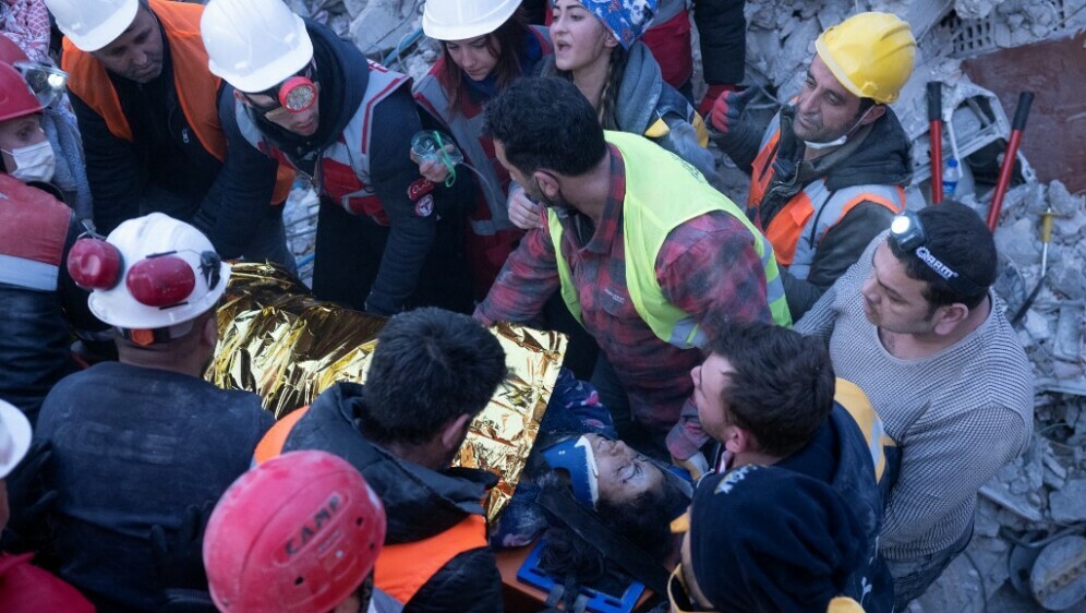 Akcija spašavanja nakon potresa u Turskoj