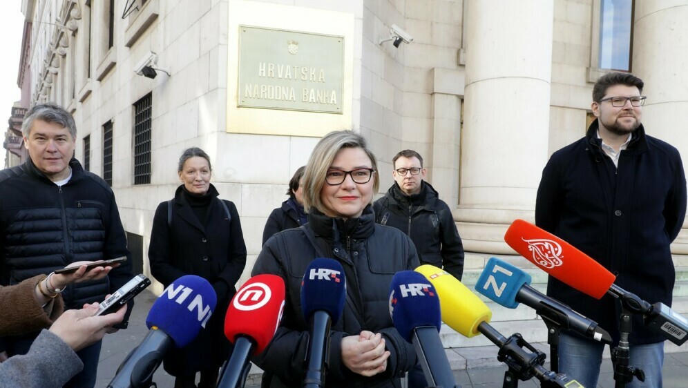 Konferencija za medije SDP-a i Kluba zastupnika zeleno-lijevog bloka - 1