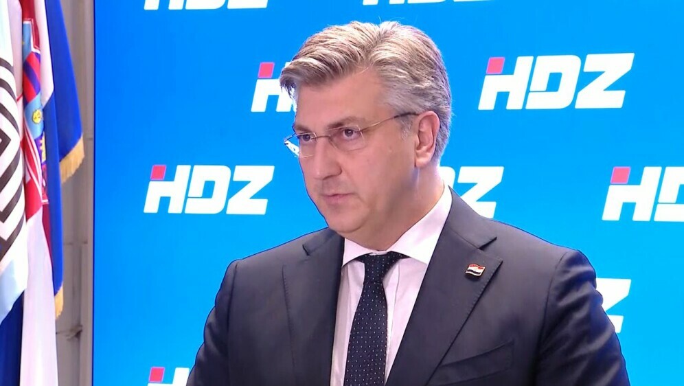 Predsjednik HDZ-a Andrej Plenković
