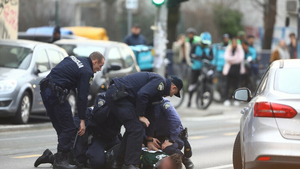Uhićenje na Trešnjevci - 1