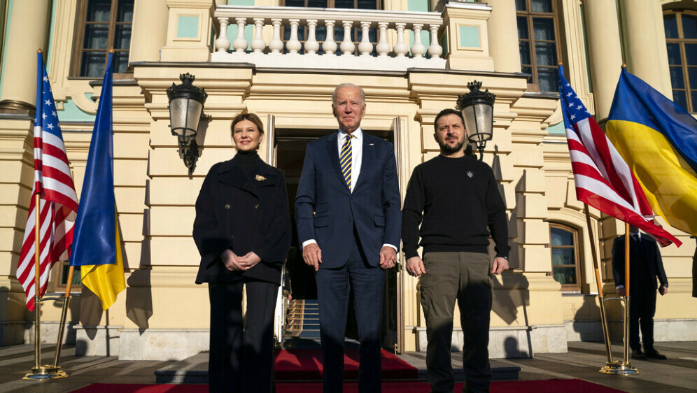 Predsjednik SAD-a Joe Biden stigao u posjet Kijevu - 3