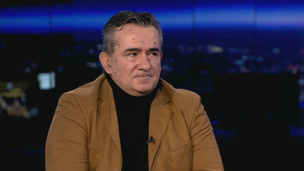 Ivica Mandić u studiju Dnevnika Nove TV - 1