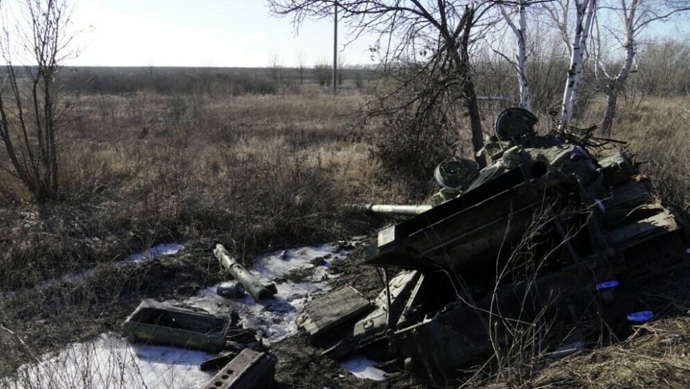 Uništen Ruski tenk
