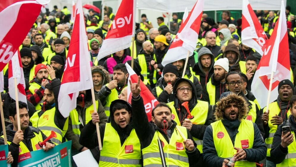 Štrajk njemačkih radnika