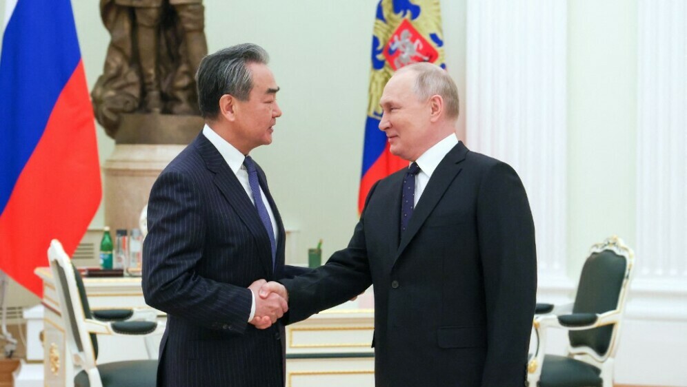 Vladimir Putin i Wang Yi