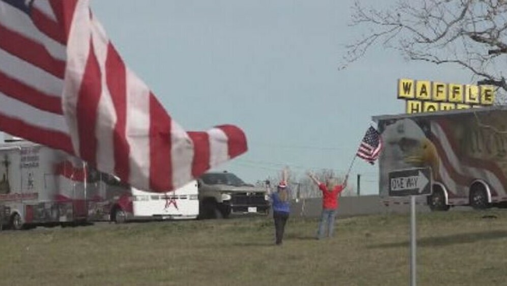 Konvoj kamiona u Teksasu - 1