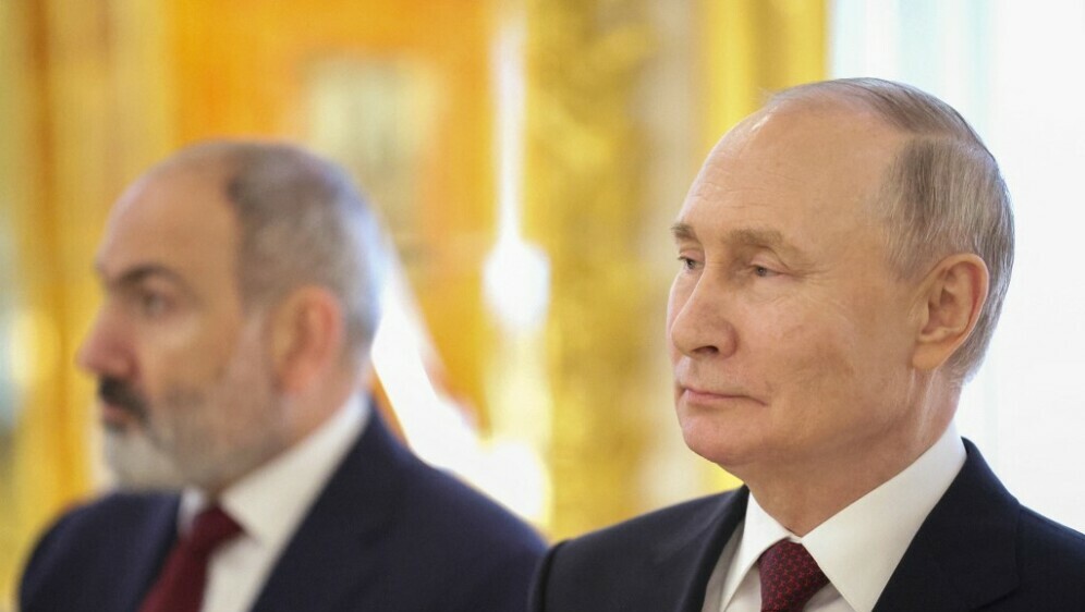 Nikol Pashinyan i Vladimir Putin