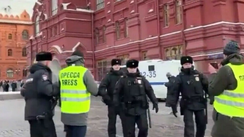 Prosvjednici u Moskvi