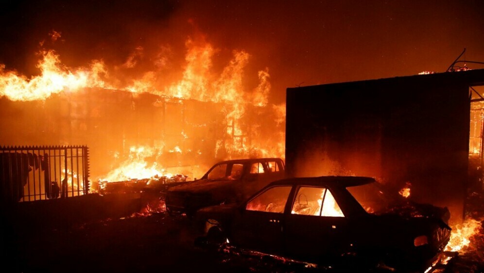 Posljedice požara u Čileu - 2