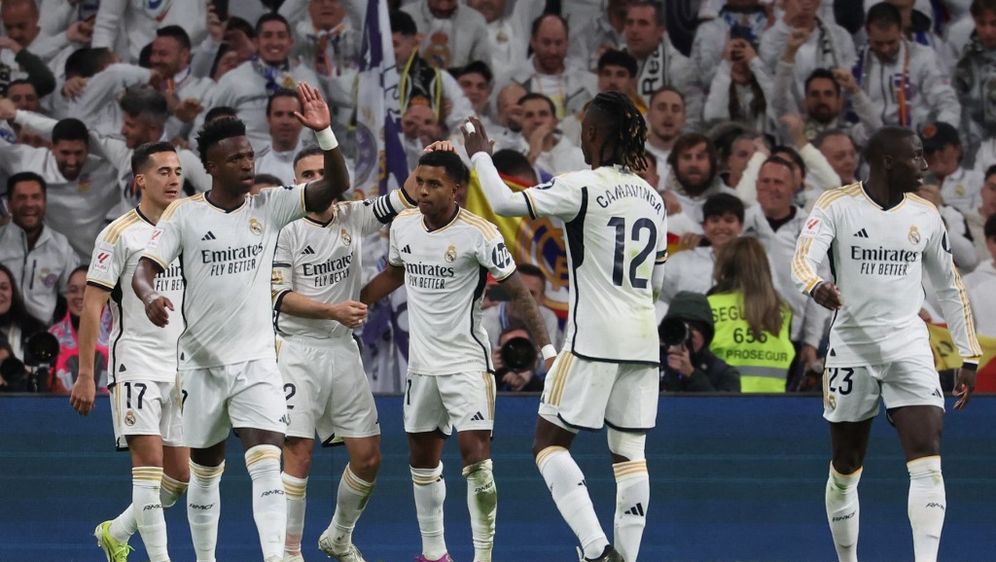 Igrači Real Madrida slave pogodak