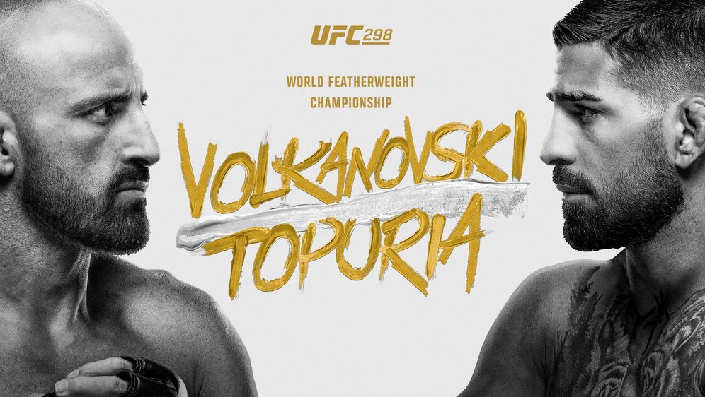 UFC 298 Volkanovski vs Topuria