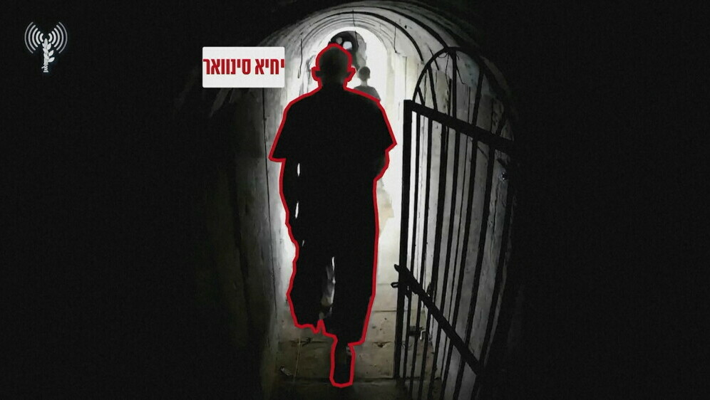 Yahya Sinwar u podzemnom tunelu