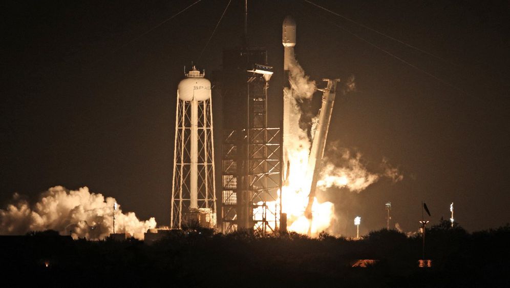 Lansiranje letjelice Odisej na raketi Falcon 9