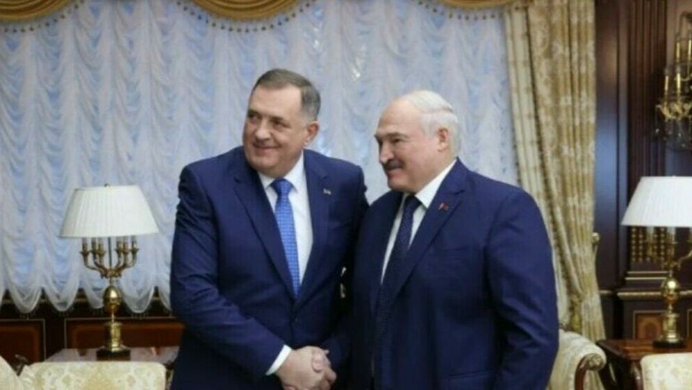Milorad Dodik i Aleksandar Lukašenko