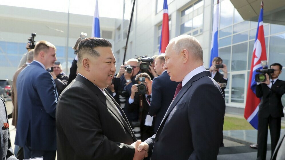 Kim Jong Un i Vladimir Putin