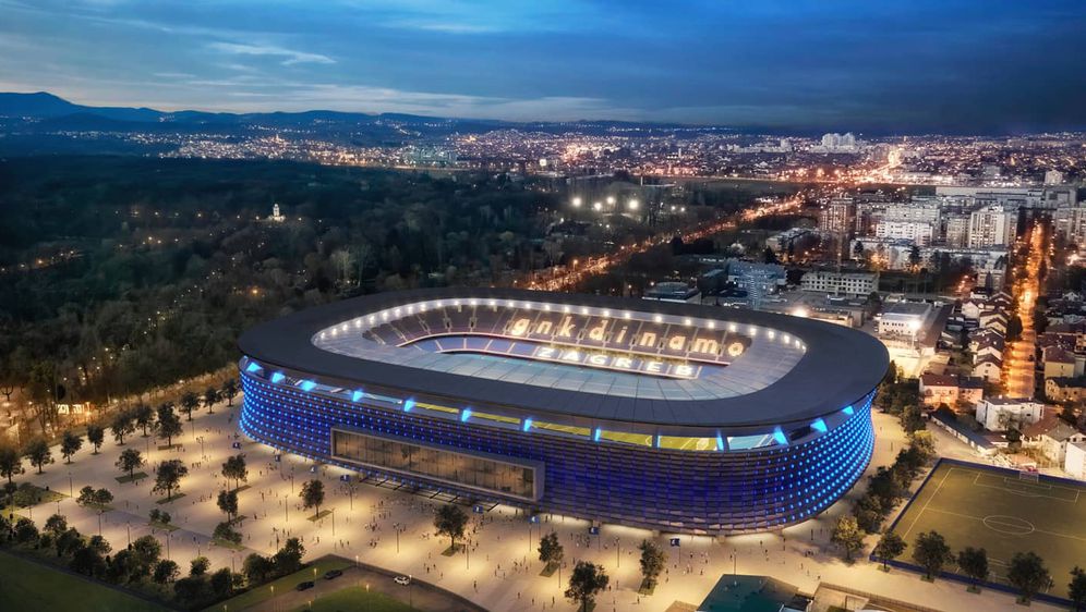 Prijedlog novog stadiona Maksimir
