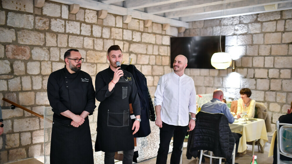 Melkior Bašić, Damir Tomljanović i Stjepan Vukadin kuhali u restoranu Konavoski dvori - 13
