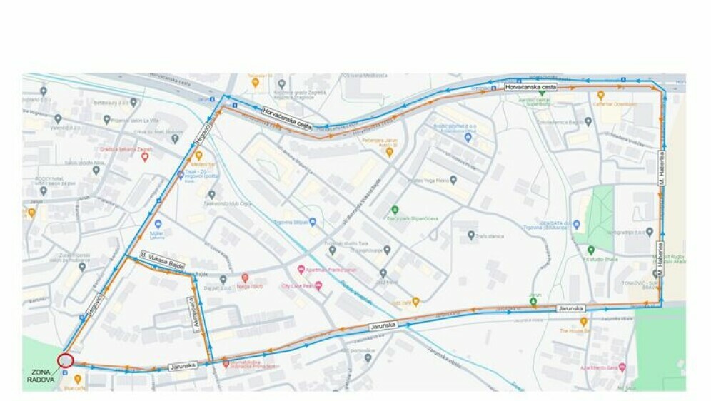 Karta radova i prometa