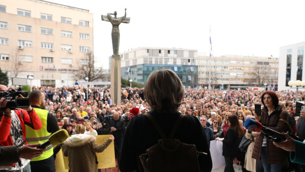 U Splitu organiziran prosvjed zbog ubojstva Luke Bančića - 18