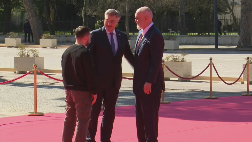 Andrej Plenković i Volodimir Zelenski