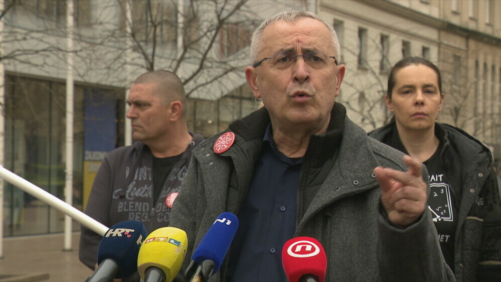 Željko Stipić, predsjednik školskog sindikata Preporod