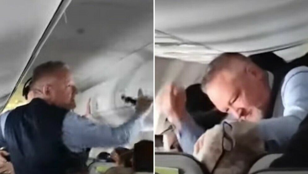 Incident u avionu, screenshot