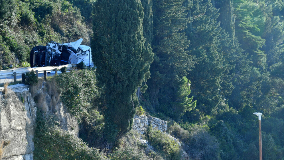 Stijena pala na vozilo na magistrali pored Dubrovnika - 4