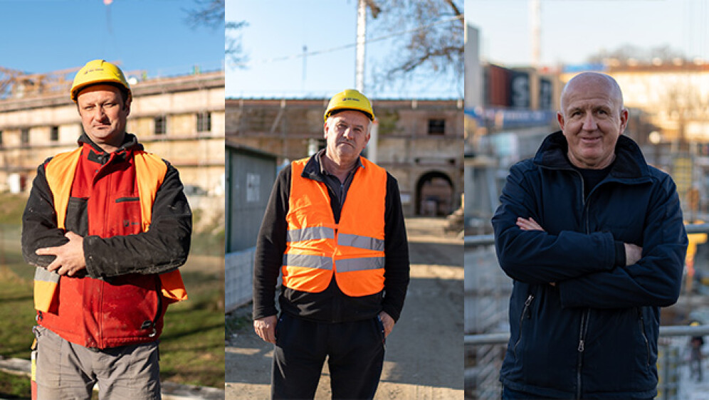 Mijat Dražetić, Branko Grgić, Branko Čulina