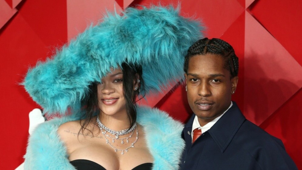 Reper ASAP Rocky i pjevačica Rihanna na crvenom tepihu