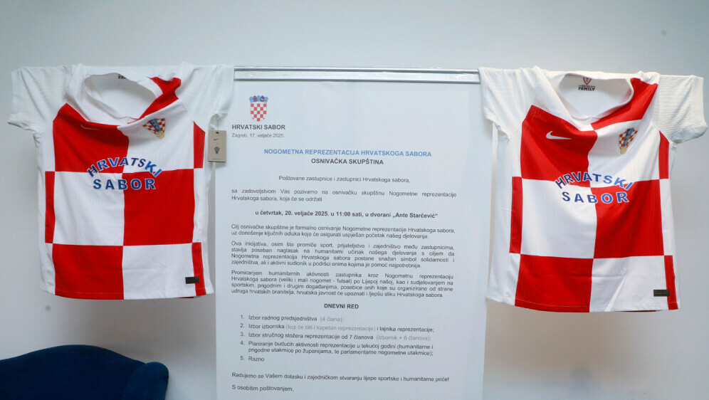 Osnivačka skupština Nogometne reprezentacije Hrvatskog sabora