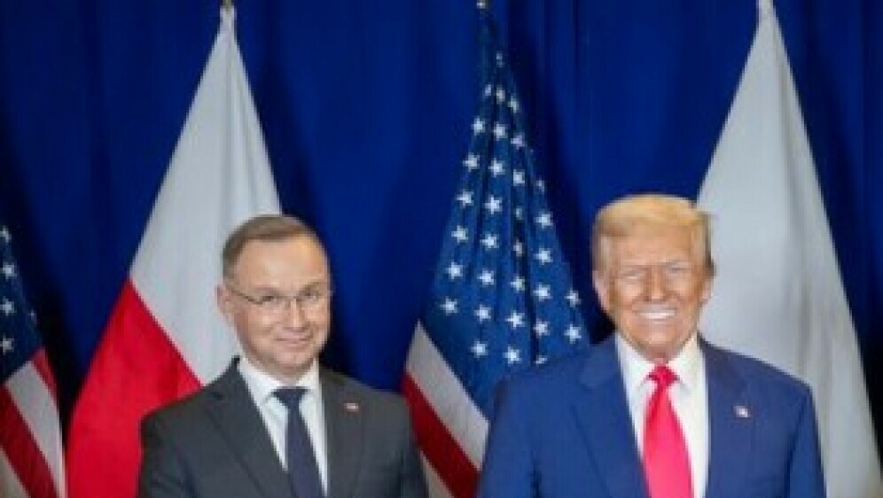 Donald Trump i Andrzej Duda