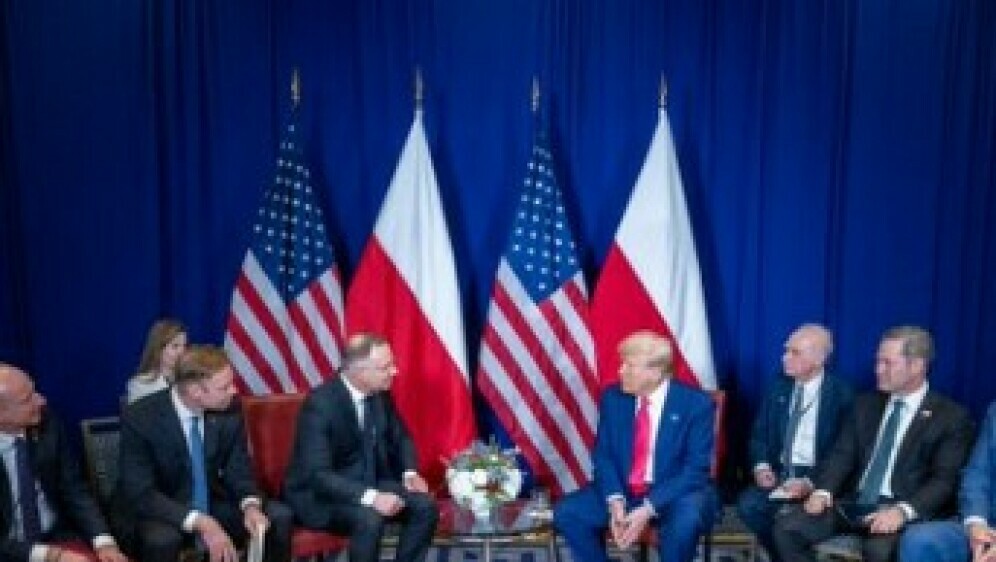 Donald Trump i Andrzej Duda