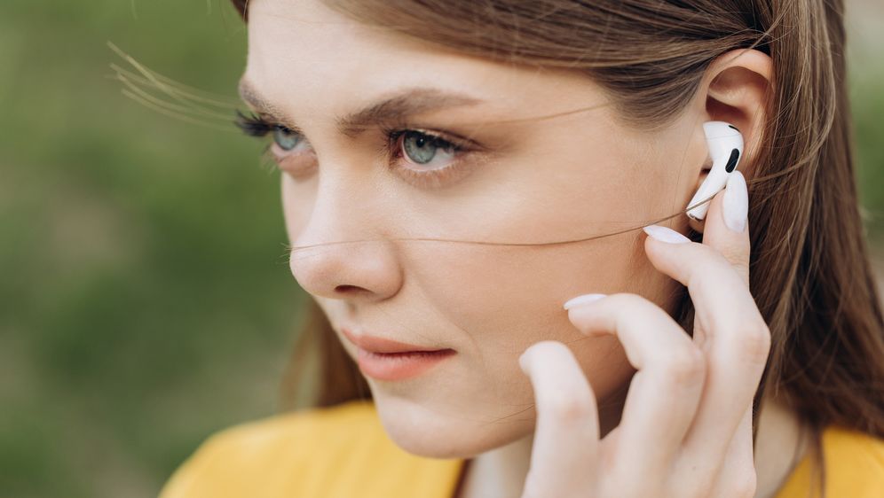 Bežične slušalice, ilustracija