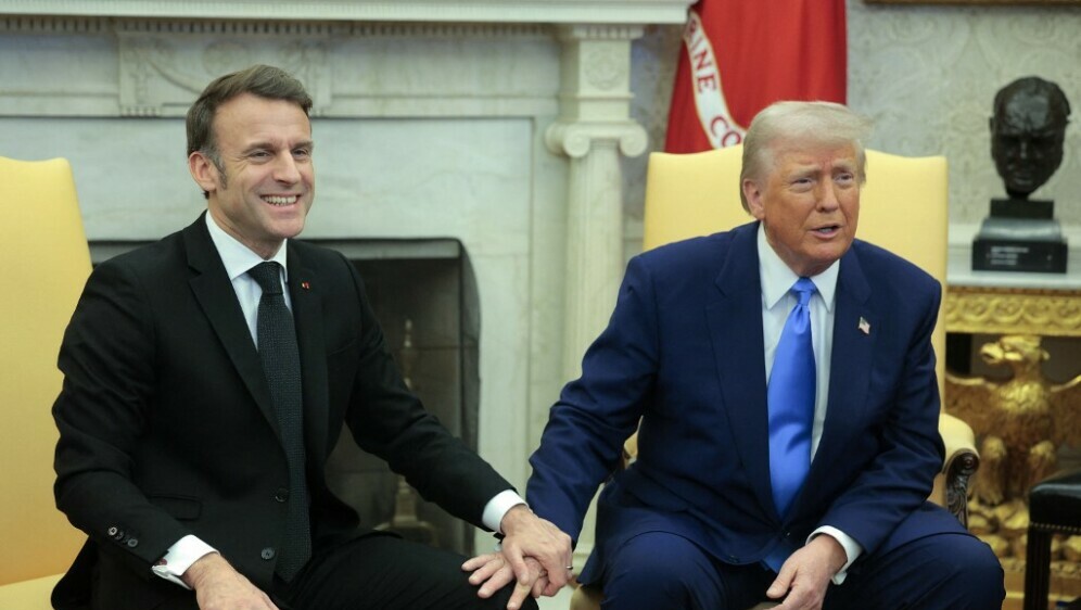 Emmanuel Macron i Donald Trump