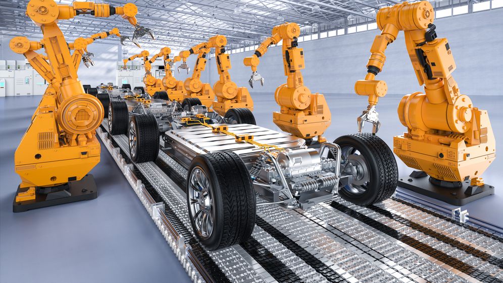 Litijske baterije u automobilima, ilustracija