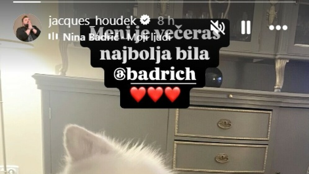 Jacques Houdek na Instagramu