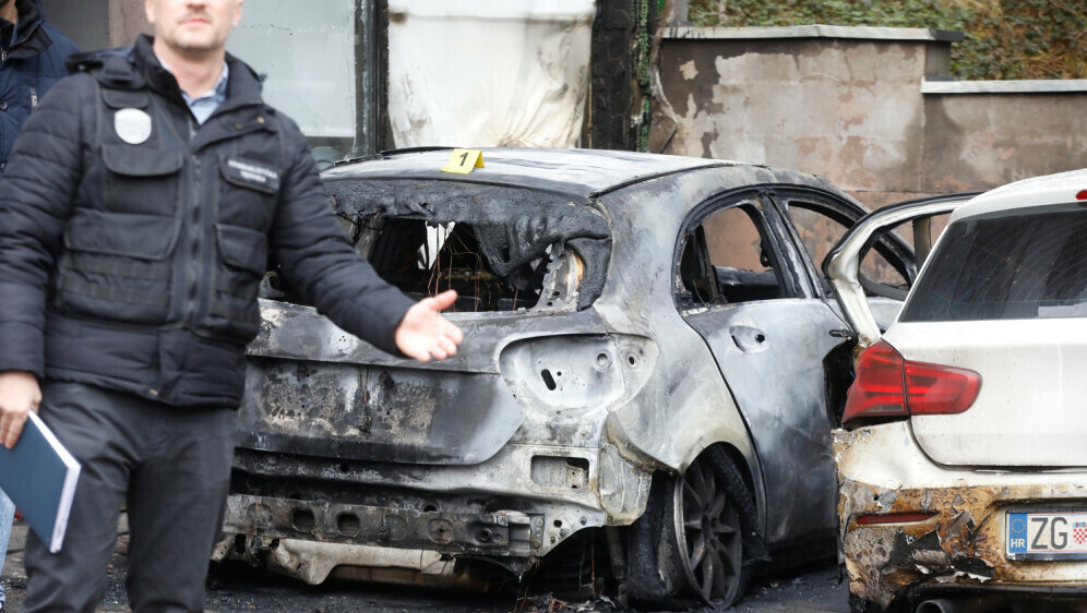 Požar automobila u Zagrebu - 6