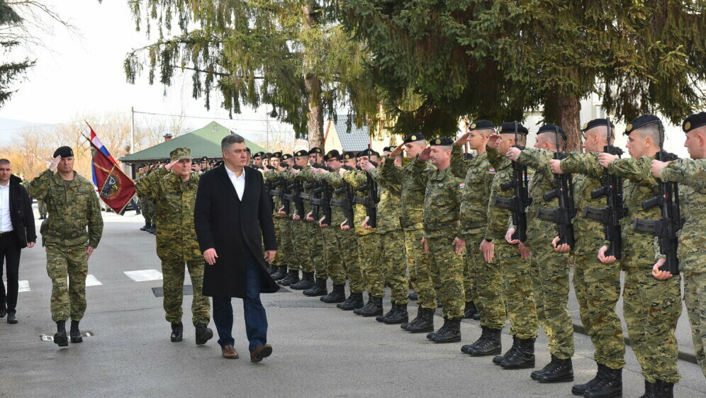 Predsjednik Zoran Milanovic prisustvovao je na svečanoj prisezi 45. naraštaja - 16