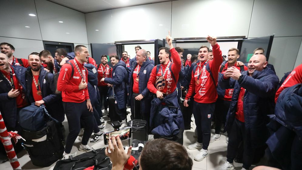 Doček hrvatske rukometne reprezentacije - 26